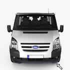 Ford Transit 2000–2014 ESA etupuskurin lip-spoileri (2006-2014, musta) kuva 1