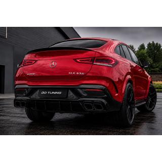 Takadiffuusori pakoputken päillä, musta (GLE63-design) kuva 2