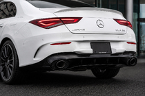 Mercedes CLA C118 2019– Takadiffuusori pakoputken päillä (CLA35-tyyli) kuva 2