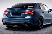 Mercedes A-class W177 2018– Takadiffuusori pakoputkenpäillä (Design A45 SD) kuva 1