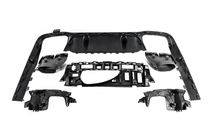 Mercedes E-class W213 2016–2023 Takadiffuusori pakoputkenpäillä E63-Design Black (AMG/AMG-Line 2016-2020) kuva 7