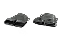 Mercedes E-class W213 2016–2023 Takadiffuusori pakoputkenpäillä E63-Design Black (AMG/AMG-Line 2016-2020) kuva 8