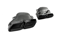 Mercedes E-class W213 2016–2023 Takadiffuusori pakoputkenpäillä E63-Design Black (AMG/AMG-Line 2016-2020) kuva 10