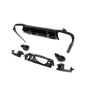 Takadiffuusori pakoputkenpäillä E63-Design Black (AMG/AMG-Line 2016-2020) kuva 4