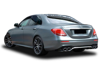 Mercedes E-class W213 2016–2023 Takadiffuusori pakoputkenpäillä E53-Design (AMG/AMG-Line) kuva 1