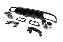 Mercedes E-class W213 2016–2023 Takadiffuusori pakoputkenpäillä E53-Design (AMG/AMG-Line) kuva 3