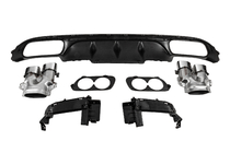 Mercedes E-class W213 2016–2023 Takadiffuusori pakoputkenpäillä E53-Design (AMG/AMG-Line) kuva 5