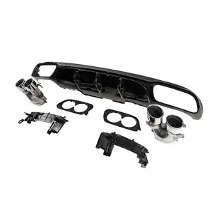 Takadiffuusori pakoputkenpäillä E53-Design (AMG/AMG-Line) kuva 3