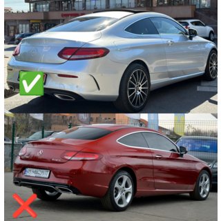 Takadiffuusori pakoputken päillä (coupé AMG43 -design) kuva 2