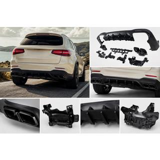 Takadiffuusori pakoputken päillä, Black (AMG63 Design) kuva 1