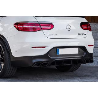 Takadiffuusori pakoputken päillä Black (AMG63 design) kuva 2