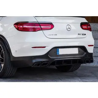 Takadiffuusori pakoputken päillä Black (AMG63 design) kuva 2