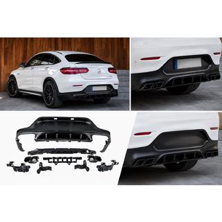 Takadiffuusori pakoputken päillä Black (AMG63 design) kuva 1