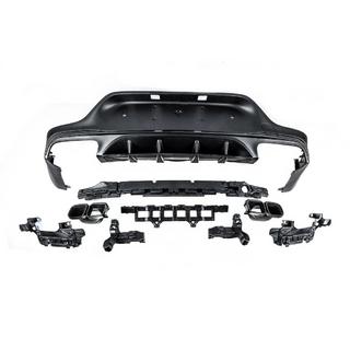 Takadiffuusori pakoputken päillä Black (AMG63 design) kuva 4