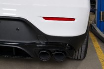 Mercedes GLC Coupé C253 2016–2023 Takadiffuusori pakoputken päillä (AMG43-design) kuva 4