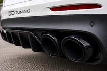 Mercedes GLC Coupé C253 2016–2023 Takadiffuusori pakoputken päillä (AMG43-design) kuva 5