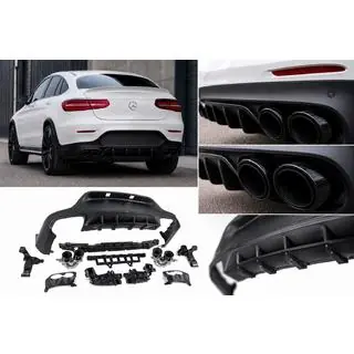 Takadiffuusori pakoputken päillä (AMG43-design)