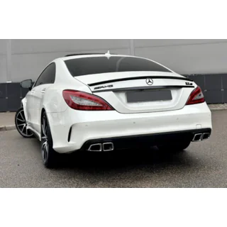 Taka diffuusori pakoputken päillä Black (2015-2018, CLS63 design)