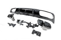 Mercedes CLS C218 2011–2018 Takadiffuusori pakoputkenpäillä Black (2015-2018, GT63 Design) kuva 6