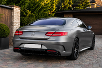 Mercedes S-class C217 Coupé 2014–2020 Takadiffuusori pakoputken päillä Black (2018-2020) kuva 2