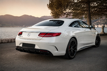 Mercedes S-class C217 Coupé 2014–2020 Takadiffuusori pakoputken päillä Black (2018-2020) kuva 3