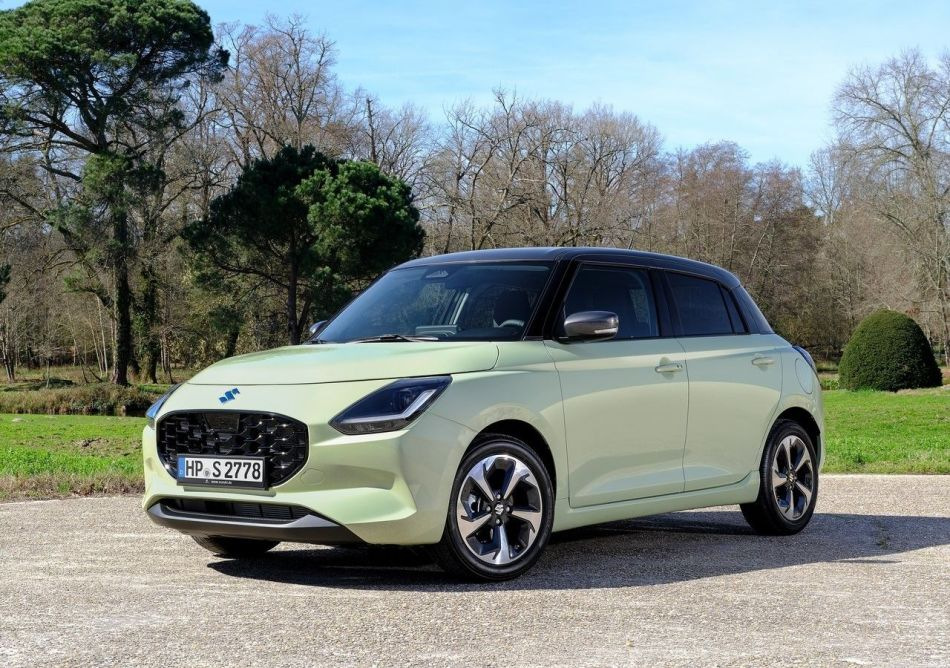 Suzuki Swiftin 7. sukupolven koeajo – mallivuosi 2024