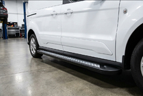 Ford Connect 2021– Sivuporrastangot Vision New Black (2 kpl, alumiini) Vakiokiinnityssarja kuva 1