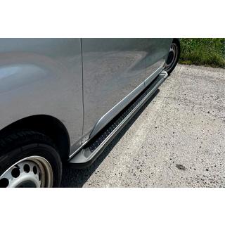 Allmond Black sivuaskelmat (2 kpl, alumiini) kuva 1