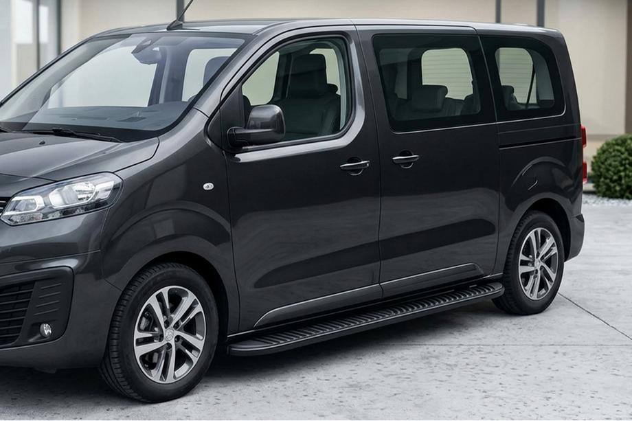 Opel Zafira Life 2019– Tayga Black sivuaskelmat (2 kpl, alumiini) M – Keskipitkä akseliväli Image