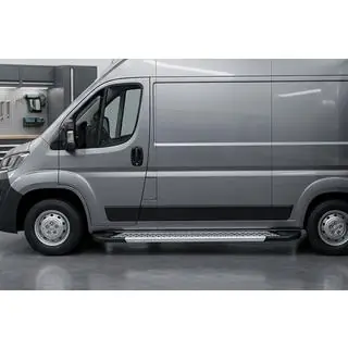 Sivuporrassarja New Vision Grey (2 kpl, alumiini) kuva 1