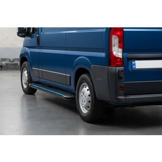 Maya Blue sivuaskelmat (2 kpl, alumiini) kuva 1