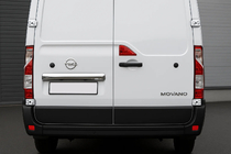 Opel Movano 2021– Kromilista rekisterikilven yläpuolelle (ruostumaton teräs) Carmos - turkkilainen teräs kuva 1