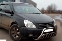 Kia Carnival 2002–2013 Etupuskurikaari WT002 (2006-2013, ruostumaton teräs) kuva 2