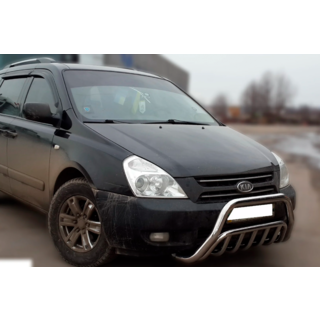 Etupuskurikaari WT002 (2006-2013, ruostumaton teräs) Kia Carnival 2002–2013 kuva 2