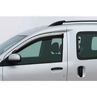 Ikkunatuulisuojat kromilistalla Niken Luxury (2 kpl) Dacia Dokker 2013–2022 kuva 1