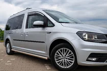 Volkswagen Caddy 2015–2020 Ikkunatuulisuojat kromilistalla Niken Luxury (2 kpl) kuva 1