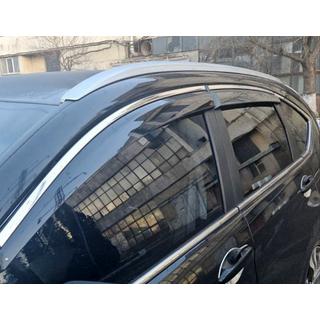Ikkunatuuliohjaimet kromilistalla Niken Luxury (4 kpl) Honda CRV 2012–2016 kuva 2