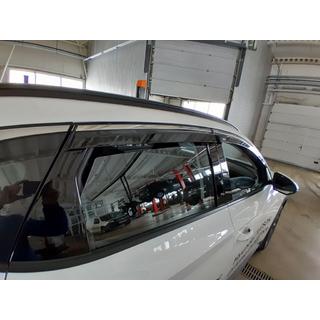 Ikkunatuuliohjaimet kromilistalla Niken Luxury (4 kpl) Hyundai Tucson NX4 2021– kuva 4