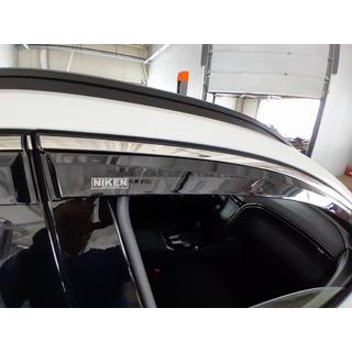Ikkunatuuliohjaimet kromilistalla Niken Luxury (4 kpl) Hyundai Tucson NX4 2021– kuva 3