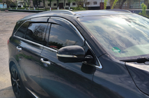 Kia Sorento III UM 2014–2020 Ikkunatuuliohjaimet kromilistalla Niken Luxury (4 kpl) kuva 1