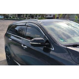 Ikkunatuuliohjaimet kromilistalla Niken Luxury (4 kpl) Kia Sorento III UM 2014–2020 kuva 1