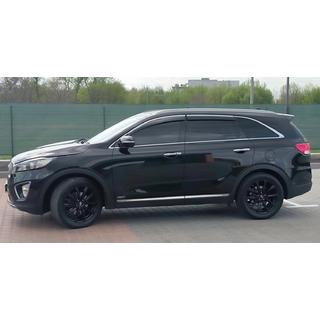 Ikkunatuuliohjaimet kromilistalla Niken Luxury (4 kpl) Kia Sorento III UM 2014–2020 kuva 4