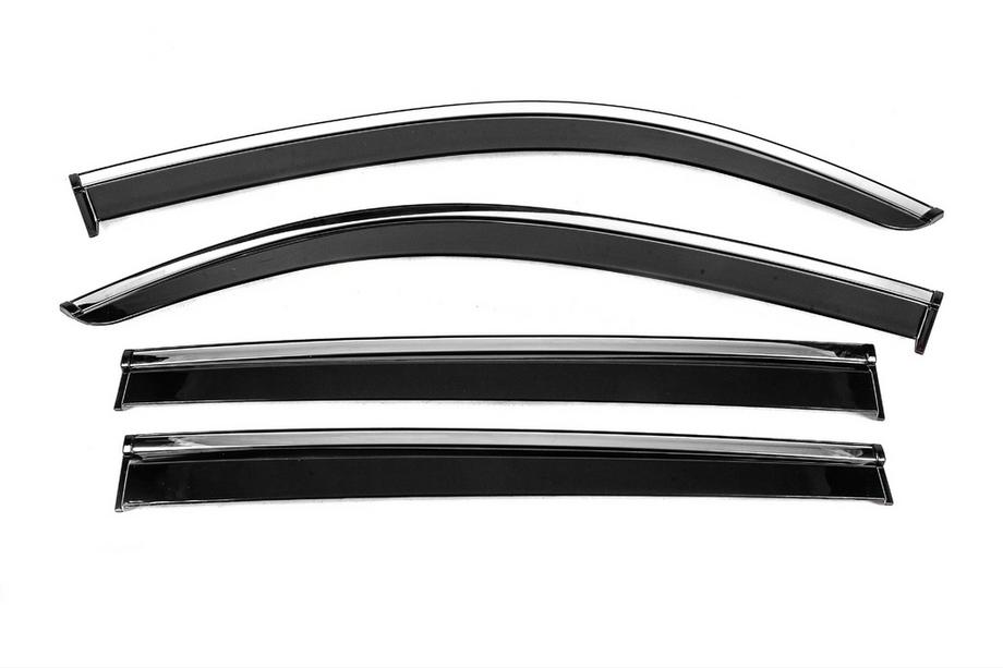 Mercedes EQB 2021– Ikkunatuuliohjaimet kromilistalla Niken Luxury (4 kpl) Image