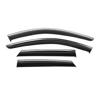 Ikkunatuuliohjaimet kromilistalla Niken Luxury (4 kpl) Mercedes ML W164 2005–2011 kuva 2