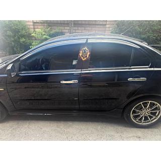 Ikkunatuuliohjaimet kromilistalla Niken Luxury (4 kpl) Mitsubishi Lancer X 2008– kuva 1