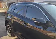 Mazda CX-5 2012–2017 Ikkunatuuliohjaimet kromilistalla Niken Luxury (4 kpl) kuva 2
