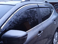 Nissan Qashqai 2014–2021 Ikkunatuuliohjaimet kromilistalla Niken Luxury (4 kpl) kuva 4