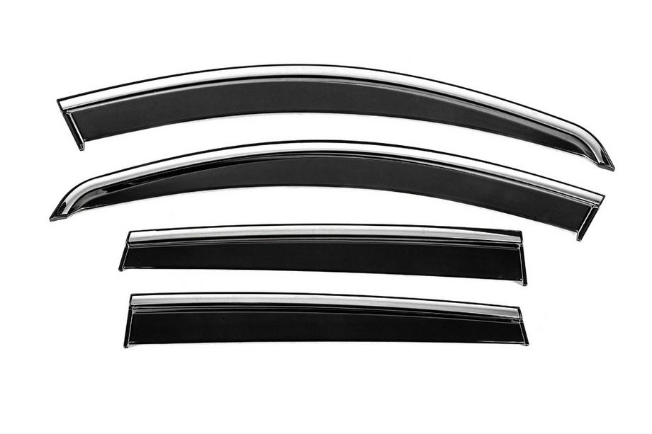 Dacia Duster 2008–2018 Ikkunatuuliohjaimet kromilistalla Niken Luxury (4 kpl) Image