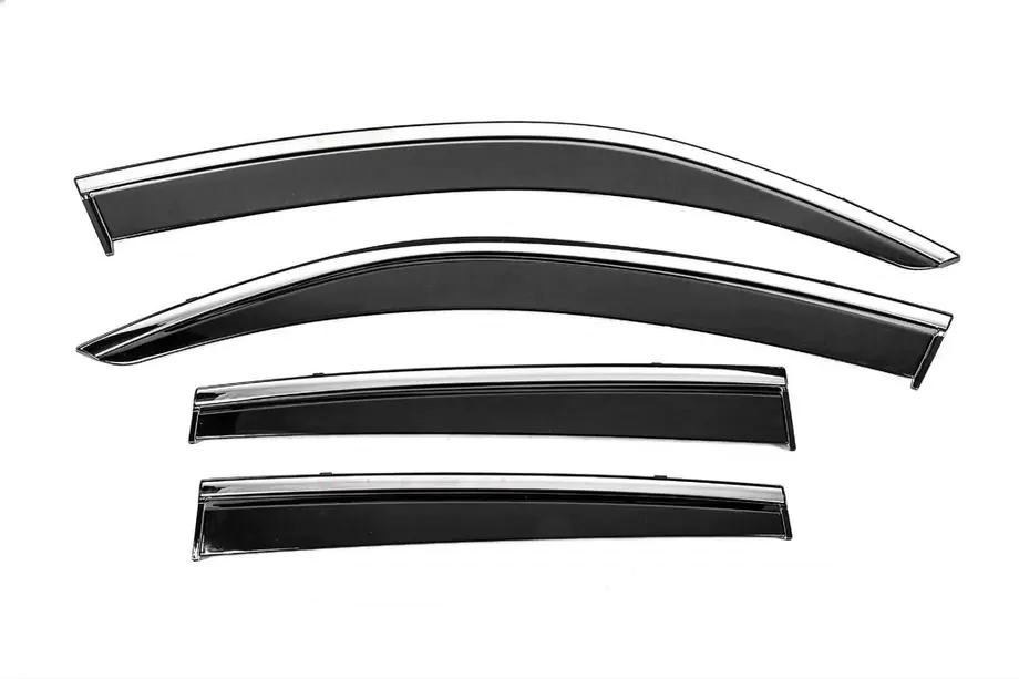 Subaru Forester 2013–2018 Ikkunatuuliohjaimet kromilistalla Niken Luxury (4 kpl) Image