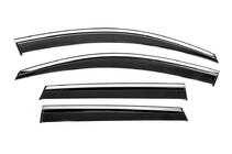 Skoda Karoq 2018– Sivulasien tuuliohjaimet kromilistalla Niken Luxury (2018-2022, 4 kpl) kuva 1
